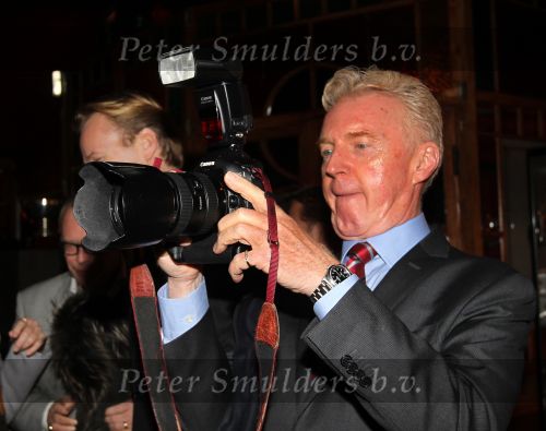 Amsterdam, 21 November 2010
Spiegeltent Palazzo. Hermand den blijker kookt met zijn staf voorBN-ers en genodigden.
Andre v Duin met partner
Foto Peter Smulders BV