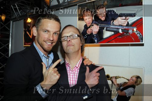 Amsterdam 12 november 2010
Presentatie kalendar van syndroom van down bij restaurant Amstelhaven. Barry Atsma met broer Rimmert
Peter Smulders bv