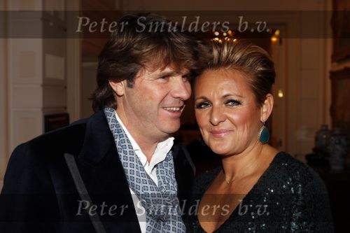 Amsterdam 18 november 2010
Presentatie van de beau monde awards  in het Amstel hotel. Caroline Tensen met vriend Peter Gallas en dochter Lotte met vriend
Peter Smulders