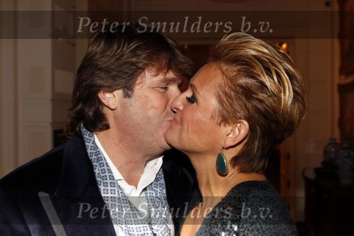Amsterdam 18 november 2010
Presentatie van de beau monde awards  in het Amstel hotel. Caroline Tensen met vriend Peter Gallas en dochter Lotte met vriend
Peter Smulders