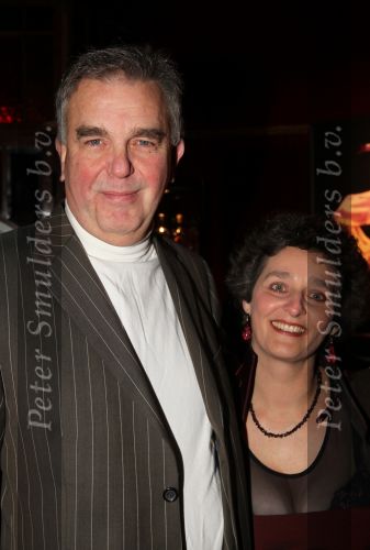 Amsterdam, 21 November 2010
Spiegeltent Palazzo. Hermand den blijker kookt met zijn staf voorBN-ers en genodigden.
Hans Bohm met zijn vrouw
Foto Peter Smulders BV