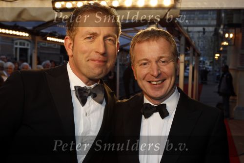 Amsterdam 28 november 2010
Opening Nieuwe de la Mar theater en premiere Le cage aux folles. Harm Edens met vriend
Peter Smulders bv