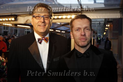 Amsterdam 28 november 2010
Opening Nieuwe de la Mar theater en premiere Le cage aux folles. 
Henk Krol met man