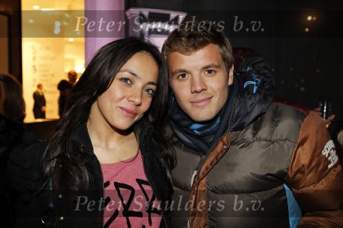 Amsterdam 22 november 2010
Opening Hennes en Mauritz H&M flagship store in Amsterdam. Jaap Reesema met vriendin
Peter Smulders bv
