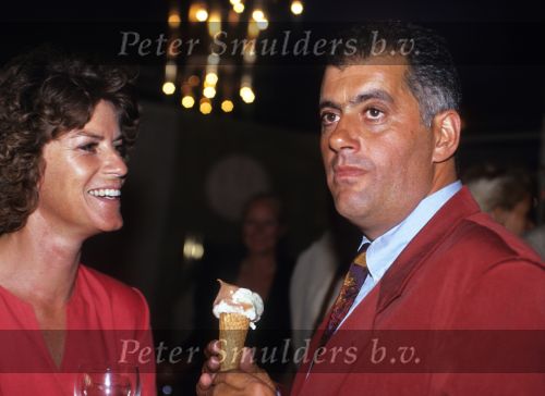 23 Augustus 1989 Jack v Gelder ( met haar ) en zijn vrouw