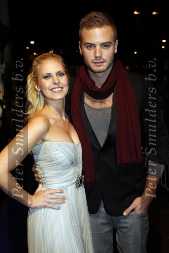 Amsterdam 18 november 2010
Presentatie van de beau monde awards  in het Amstel hotel. Jim Bakkum en Bettina Holwerda met tatoo s
Peter Smulders