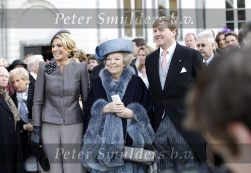 Brussel 20 november 2010
Trouwen Prins Carlos en Annemarie v Weezel in Brussel. Maxima Met Koningin Beatrix en Prins Willem Alexander
Peter Smulders bv