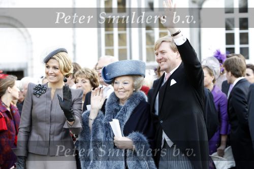 Brussel 20 november 2010
Trouwen Prins Carlos en Annemarie v Weezel in Brussel. Maxima Met Koningin Beatrix en Prins Willem Alexander
Peter Smulders bv