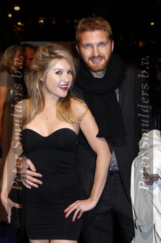 Amsterdam 18 november 2010
Presentatie van de beau monde awards  in het Amstel hotel. Lauren Verster met vriend
Peter Smulders