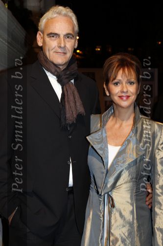 Amsterdam 18 november 2010
Presentatie van de beau monde awards  in het Amstel hotel. Manon Thomas met vriend
Peter Smulders