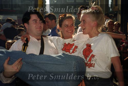 Amsterdam 1990
Marc v d Linden samen met Pascale Esveld