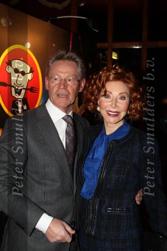 Amsterdam, 21 November 2010
Spiegeltent Palazzo. Hermand den blijker kookt met zijn staf voorBN-ers en genodigden.
Marijke Helwegen met man
Foto Peter Smulders BV