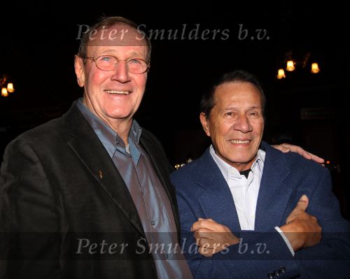 Amsterdam, 21 November 2010
Spiegeltent Palazzo. Hermand den blijker kookt met zijn staf voorBN-ers en genodigden.
Marnix Kappers met partner
Foto Peter Smulders BV
