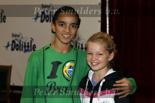 Amsterdam 11 november 2010
Presentatie cast Dr Dolittle bij Focus met oa Edwin Rutten en Alexandra Alphenaar. Mika Broekhuizen en Romy Oskam
Peter Smulders bv