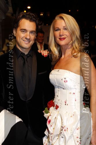 Amsterdam 18 november 2010
Presentatie van de beau monde awards  in het Amstel hotel. Rik v d Westelaken met een vriendin
Peter Smulders
