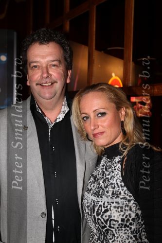 Amsterdam, 21 November 2010
Spiegeltent Palazzo. Hermand den blijker kookt met zijn staf voorBN-ers en genodigden.
Robert Ronday met vriendin
Foto Peter Smulders BV