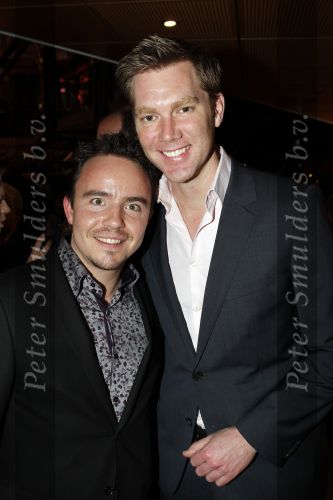 Zaandam 22 november 2010
Premiere musical Volendam in zaantheater. Sipke Jan Bousema met vriend
Peter Smulders bv