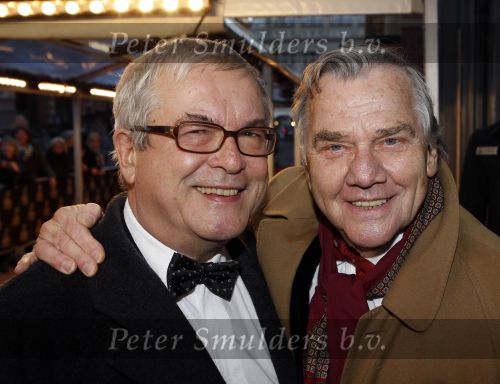 Amsterdam 28 november 2010
Opening Nieuwe de la Mar theater en premiere Le cage aux folles. Willem Nijholt met vriend
Peter Smulders bv