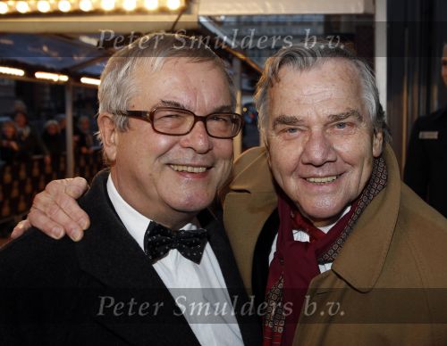 Amsterdam 28 november 2010
Opening Nieuwe de la Mar theater en premiere Le cage aux folles. Willem Nijholt met vriend
Peter Smulders bv
