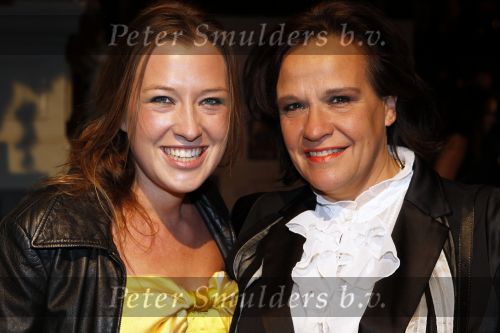 Amsterdam 18 november 2010
Presentatie van de beau monde awards  in het Amstel hotel. Xandra Brood met dochter
Peter Smulders