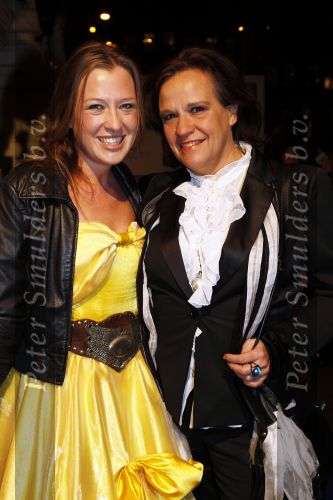 Amsterdam 18 november 2010
Presentatie van de beau monde awards  in het Amstel hotel. Xandra Brood met dochter
Peter Smulders