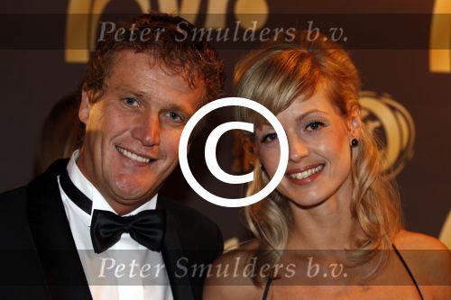 Amsterdam 21 oktober 2011
Uitreiking televizierring 2011 in carre. Alberto Stegeman met zijn nieuwe vriendin
Peter Smulders bv