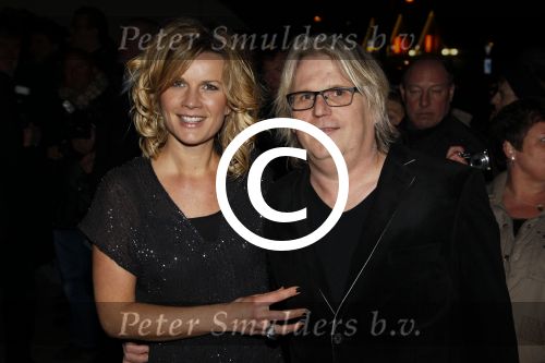 Volendam 17 november 2011
Feest ivm trouwen Jan en Liza Smit. Annette Barlo met man Frank Timmer
Peter Smulders bv