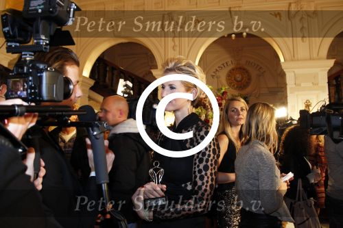 Amsterdam 24 november 2011
Uitreiking Beau monde awards in het Amstel hotel. Anouk Smulders
Peter Smulders bv
