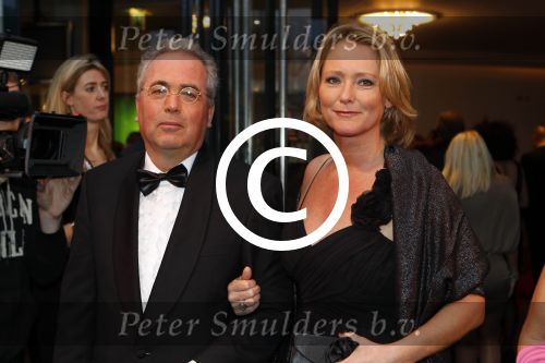 Scheveningen 6 november 2011
Premiere Wicked in het circustheater. Antoinette Hertsenberg met man
Peter Smulders bv