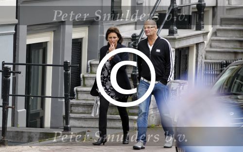 Amsterdam 6 november 2011
Astrid Joosten met haar man op de wallen.
Peter Smulders bv