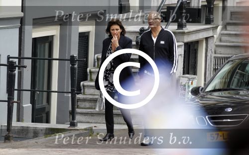 Amsterdam 6 november 2011
Astrid Joosten met haar man op de wallen.
Peter Smulders bv
