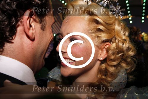Scheveningen 6 november 2011
Premiere Wicked in het circustheater met in de hoofdrollen Chantal janzen Willemijn Verkaik  Jim Bakkum Bill v Dijk en div andere. Chantal met vriend Marco
Peter Smulders bv