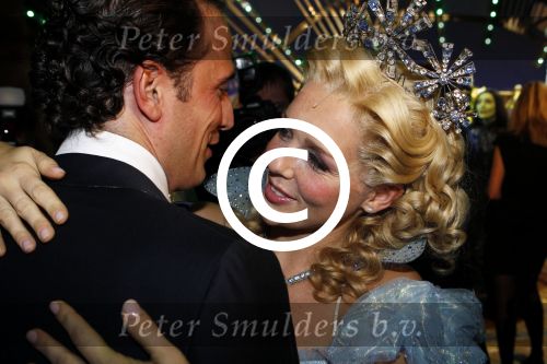 Scheveningen 6 november 2011
Premiere Wicked in het circustheater met in de hoofdrollen Chantal janzen Willemijn Verkaik  Jim Bakkum Bill v Dijk en div andere. Chantal met vriend Marco
Peter Smulders bv