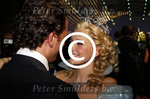 Scheveningen 6 november 2011
Premiere Wicked in het circustheater met in de hoofdrollen Chantal janzen Willemijn Verkaik  Jim Bakkum Bill v Dijk en div andere. Chantal met vriend Marco
Peter Smulders bv