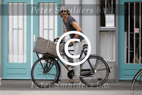 Amsterdam 20 augustus 2011
Chris Zegers op zijn bakfiets.
Peter Smulders bv
