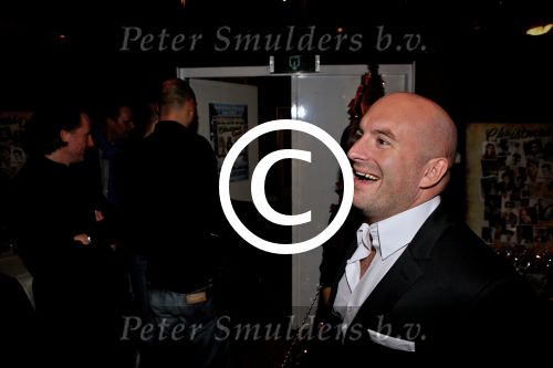 BAARN - In Restaurant Vuur is de perspresentatie gehouden van de nieuwe kerst cd genaamd Christmas Duets. Met op de foto Dean Saunders. FOTO PETER SMULDERS BV