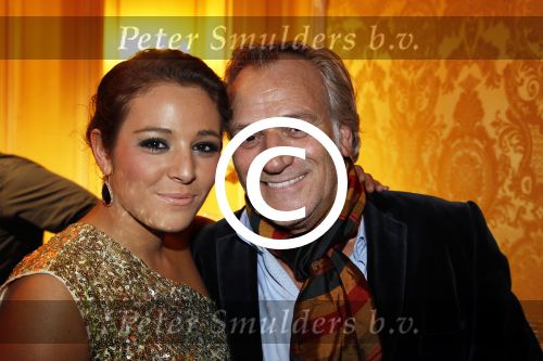 Amsterdam 24 november 2011
Uitreiking Beau monde awards in het Amstel hotel. Frank Wisse met dochter Lot
Peter Smulders bv