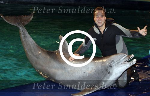 Harderwijk 30 november 2011
Frans Bauer aan het trainen voor show met dolfijnen in het dolfinarium. Zijn vader en zoon Christiaan zijn erbij.
Peter Smulders bv
