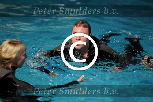 Harderwijk 30 november 2011
Frans Bauer aan het trainen voor show met dolfijnen in het dolfinarium. Zijn vader en zoon Christiaan zijn erbij.
Peter Smulders bv