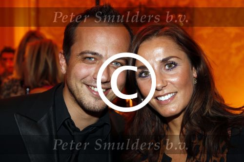 Amsterdam 24 november 2011
Uitreiking Beau monde awards in het Amstel hotel. Geert Hoes met manager
Peter Smulders bv
