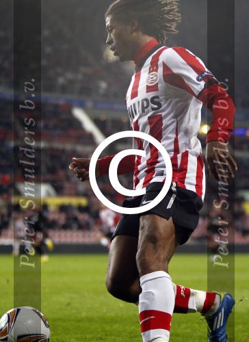 Eindhoven, 15 December 2011
PSV-Rapi Boekarest, eindstand 2-1
6e UEFA EuropaLeague wedstrijd
Georginio Wijnaldum
Foto Junior Smulders
