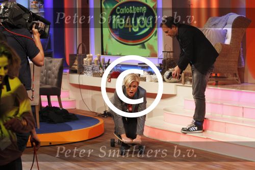 Hilversum 27 november 2011
Opnames Carlo en Irene life4you met als gasten oa Anouk Smulders Tatjana en rudolpg van Veen als kok.
Peter Smulders bv