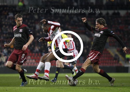 Eindhoven, 15 December 2011
PSV-Rapi Boekarest, eindstand 2-1
6e UEFA EuropaLeague wedstrijd
Jetro Willems
Foto Junior Smulders