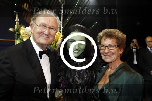 Scheveningen 6 november 2011
Premiere Wicked in het circustheater met in de hoofdrollen Chantal janzen Willemijn Verkaik  Jim Bakkum Bill v Dijk en div andere. Joop en Janine v d Ende
Peter Smulders bv