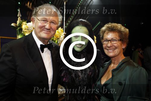 Scheveningen 6 november 2011
Premiere Wicked in het circustheater met in de hoofdrollen Chantal janzen Willemijn Verkaik  Jim Bakkum Bill v Dijk en div andere. Joop en Janine v d Ende
Peter Smulders bv