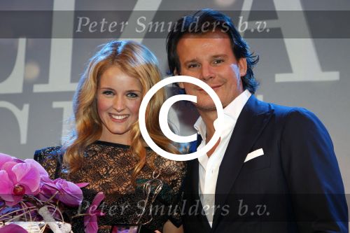 Amsterdam 24 november 2011
Uitreiking Beau monde awards in het Amstel hotel. Liza Sips met Leco v Zadelhoff
Peter Smulders bv