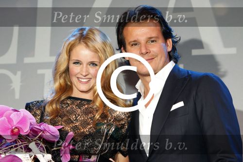 Amsterdam 24 november 2011
Uitreiking Beau monde awards in het Amstel hotel. Liza Sips met Leco v Zadelhoff
Peter Smulders bv