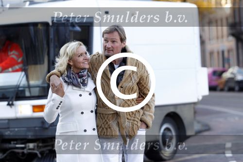 Amsterdam 28 november 2011
Mariska v Kolck met vriend Edgar Peer op straat.
Peter Smulders bv