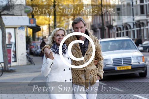 Amsterdam 28 november 2011
Mariska v Kolck met vriend Edgar Peer op straat.
Peter Smulders bv