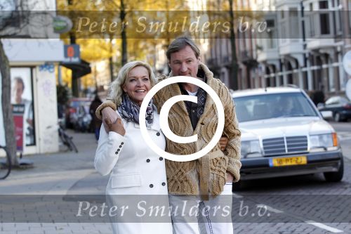 Amsterdam 28 november 2011
Mariska v Kolck met vriend Edgar Peer op straat.
Peter Smulders bv